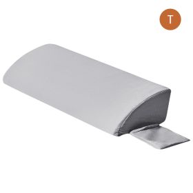 Bed Wedge Pillow With Headboard - High-density Foam Fills The Gap Between The Mattress And The Headboard (Option: Twin)