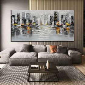 Abstract Art White Pictures Canvas Painting Cuadros Posters Prints Wall Art Picture For Living Room Home Decorative Paintings (size: 75X150CM)